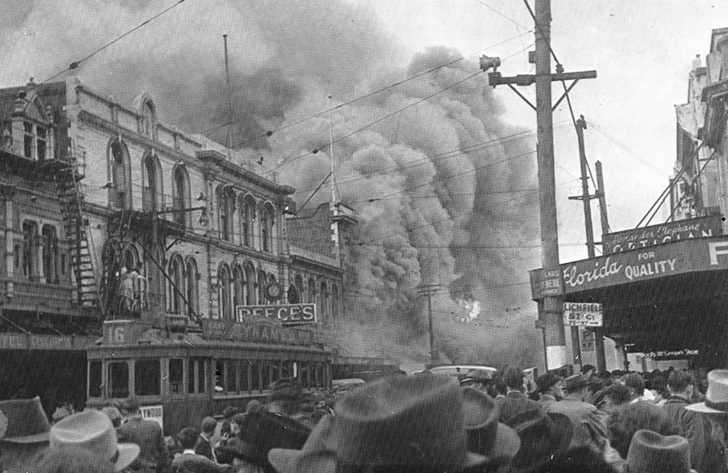 Ballantynes Fire, Christchurch, 18 Nov 1947